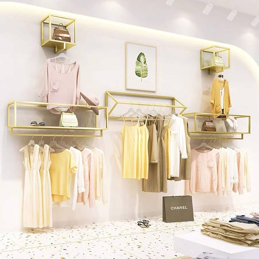 置物 catwalk Amazon.com: MDEPYCO Creative Square Display Garment Racks in